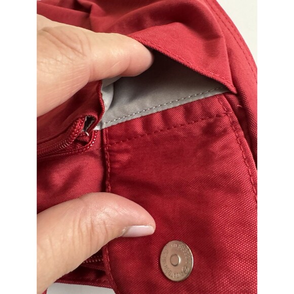 Baggallini Messenger Bag Purse Zip Adjustable Crossbody Compartments  Red - Picture 10 of 16